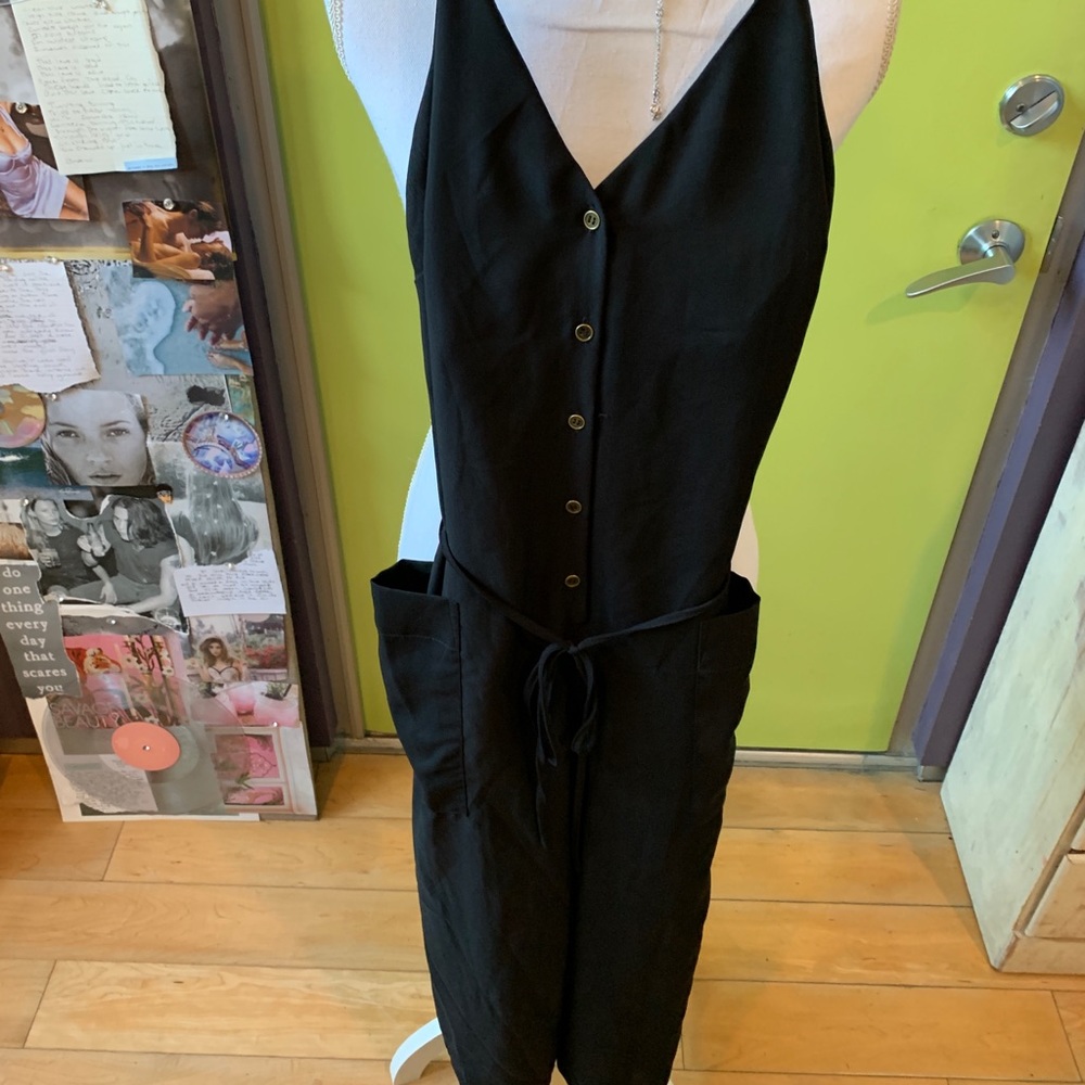 Black jumpsuit